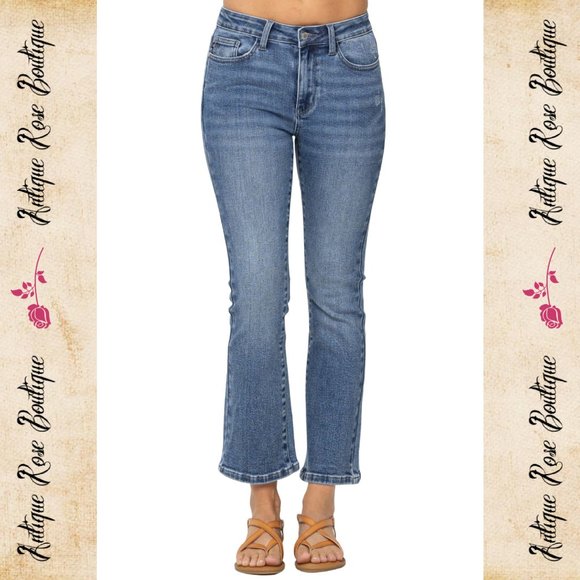 Judy Blue Jeans Judy Blue Demi Crop Midrise Bootcut Jeans Poshmark